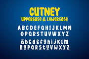 Cutney, a Sans Serif Font by twinstd (Thumbnail 12 of 15)