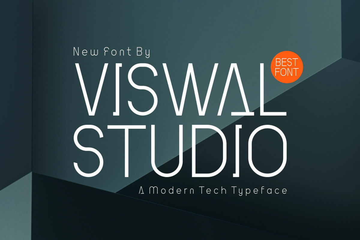 Getry LAbs - Modern Font, a Sans Serif Font by Viswal Studio (Photo 2 of 6)