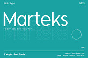 Marteks, a Sans Serif Font by Nathatype (Thumbnail 1 of 10)