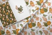 Cute fall and Thanksgiving clipart, a Texture Illustration by Tiana Geo (Thumbnail 11 of 16)
