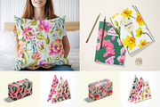 Maximalist Floral Seamless Patterns, a Pattern Graphic by Ninterints (Thumbnail 5 of 10)