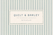 Quilt & Barley, a Sans Serif Font by Bruised Goods (Thumbnail 1 of 13)