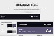 Stokie - Stock Market App UI Kit, an UI Kit Template by Moni Studio (Thumbnail 3 of 4)