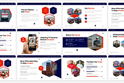 Logistic and Delivery Powerpoint, a Presentation Template by Annora Studio (Thumbnail 2 of 5)