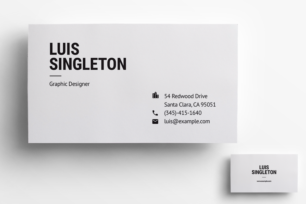 Business Card Template, a Business Card Template by SupaTemplates (Photo 2 of 3)