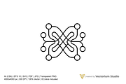 Abstract Network Connections Logo, a Branding & Logo Template by Vectorium Studio (Thumbnail 2 of 16)