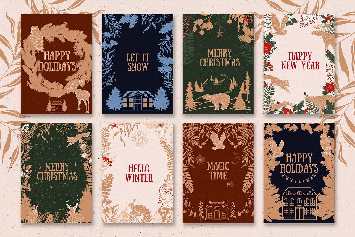 Woodland Christmas, a Seasonal Illustration by Mio Buono (Photo 7 of 13)