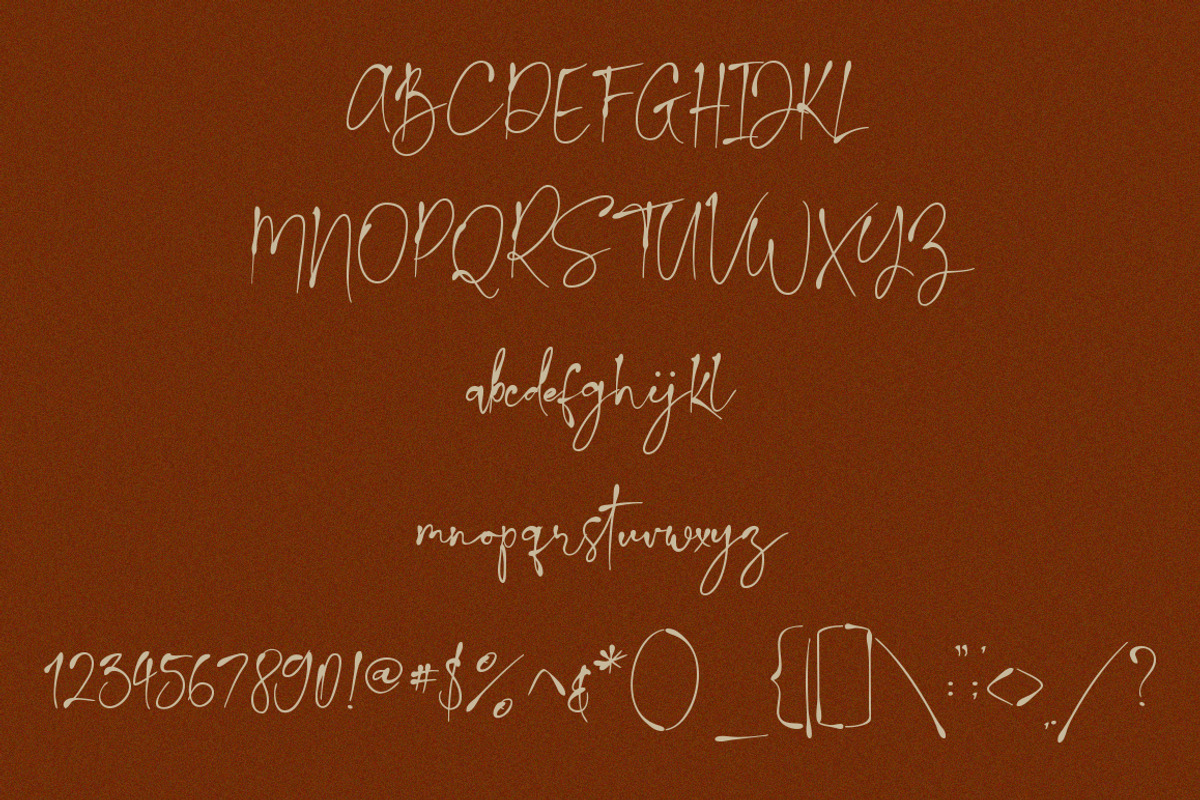 La Calston Script, a Script Font by Vultype Co. (Photo 6 of 7)