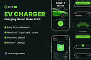 EVAR - Charging Station UI Kit, an UI Kit Template by Timber Store (Thumbnail 1 of 6)