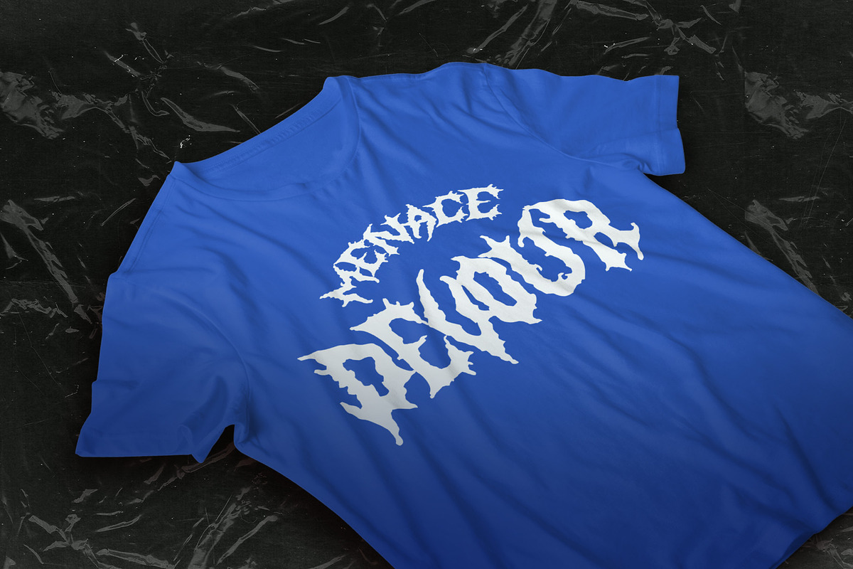 CS Rocker – Black Metal Font, a Blackletter Font by Craft Supply Co. (Photo 3 of 8)