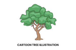 Cartoon Tree Illustration