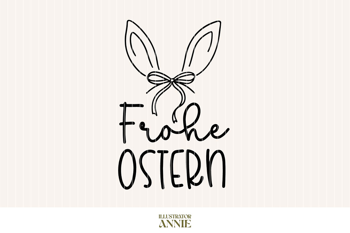 German Easter SVG Quote Bundle, an Object Graphic by IllustratorAnnie (Photo 4 of 9)