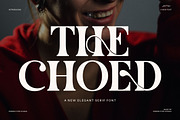 The Choed Display Serif Font, a Serif Font by Perfectype (Thumbnail 1 of 8)