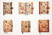 Boho Notebook PNG, Back To School, an Illustration by RobertsArt (Thumbnail 6 of 7)
