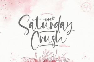 Saturday Crush - Handwritten Font