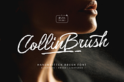 Collinbrush - Handwritten Font, a Handwritten Font by Ainun Jinan (Thumbnail 1 of 12)