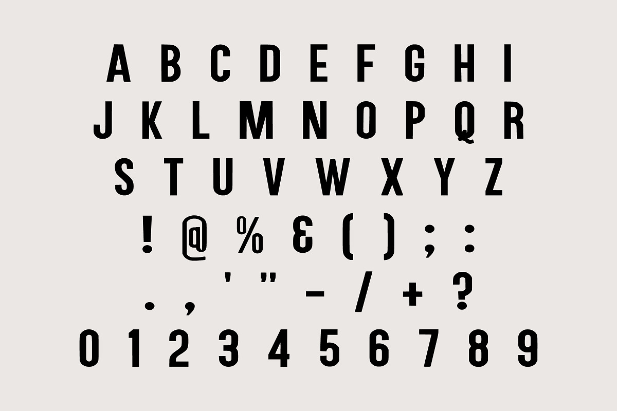 Minimal Simple, a Sans Serif Font by Limited.studio (Photo 5 of 5)