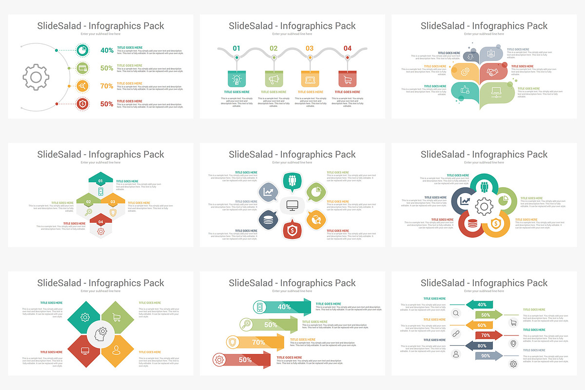 Best Google Slides Infographics Pack, a Presentation Template by SlideSalad (Photo 14 of 35)