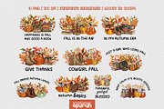 Coquette Vintage Fall Autumn Quotes, a Decorative Illustration by creationsbyapuruh (Thumbnail 5 of 7)