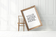 Poster Frame PSD Mockup bundle, a Household Mockup by GreatFruit (Thumbnail 2 of 7)