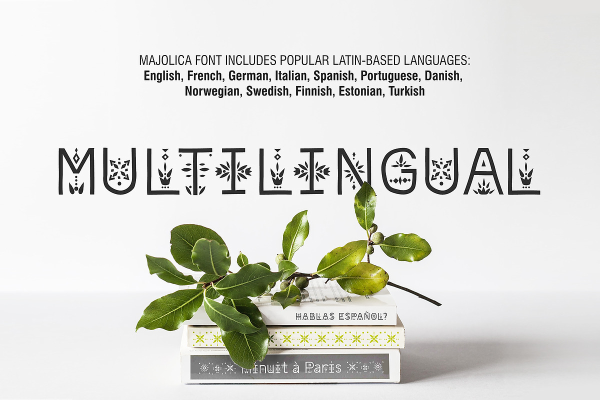Majolica - Font Family preview 7