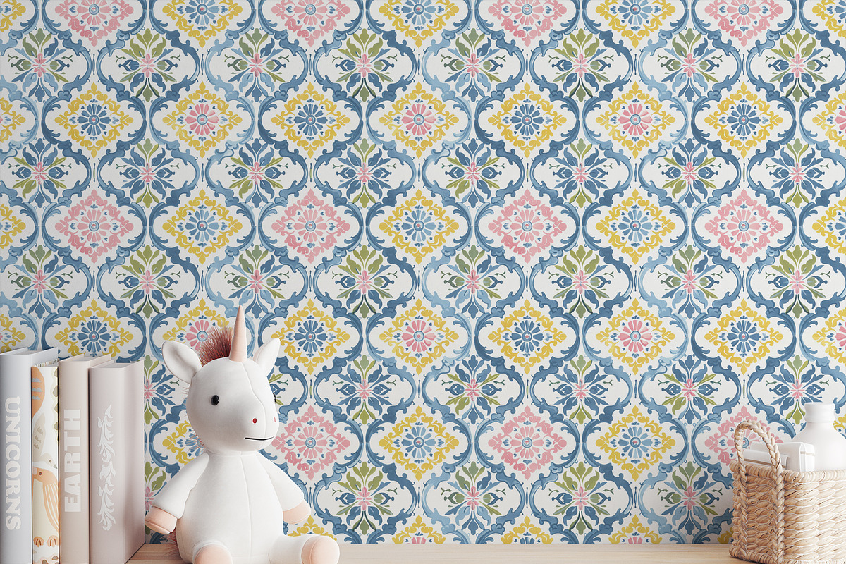 Antique Mediterranean Arabesque, a Pattern Graphic by Olya Creative (Photo 10 of 11)