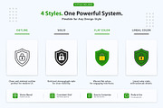 Operational Dashboard Icons, an Outline Icon by vexper (Thumbnail 4 of 10)