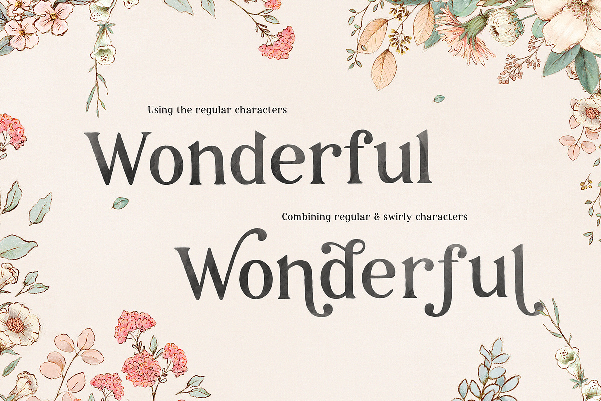Tales of Life Font, a Serif Font by Lollipop Hand Drawn (Photo 6 of 8)