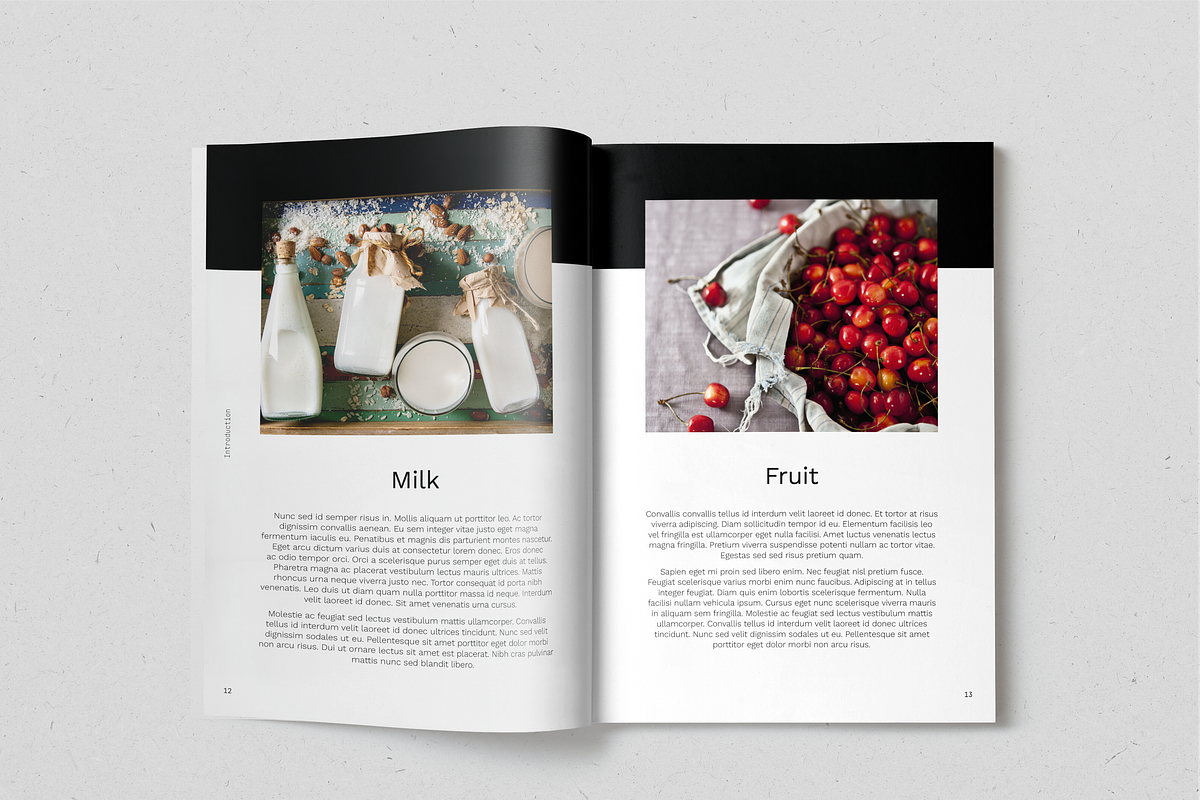 Healthy Desserts Recipe Book, a Magazine Template by SonaGeciova (Photo 8 of 19)