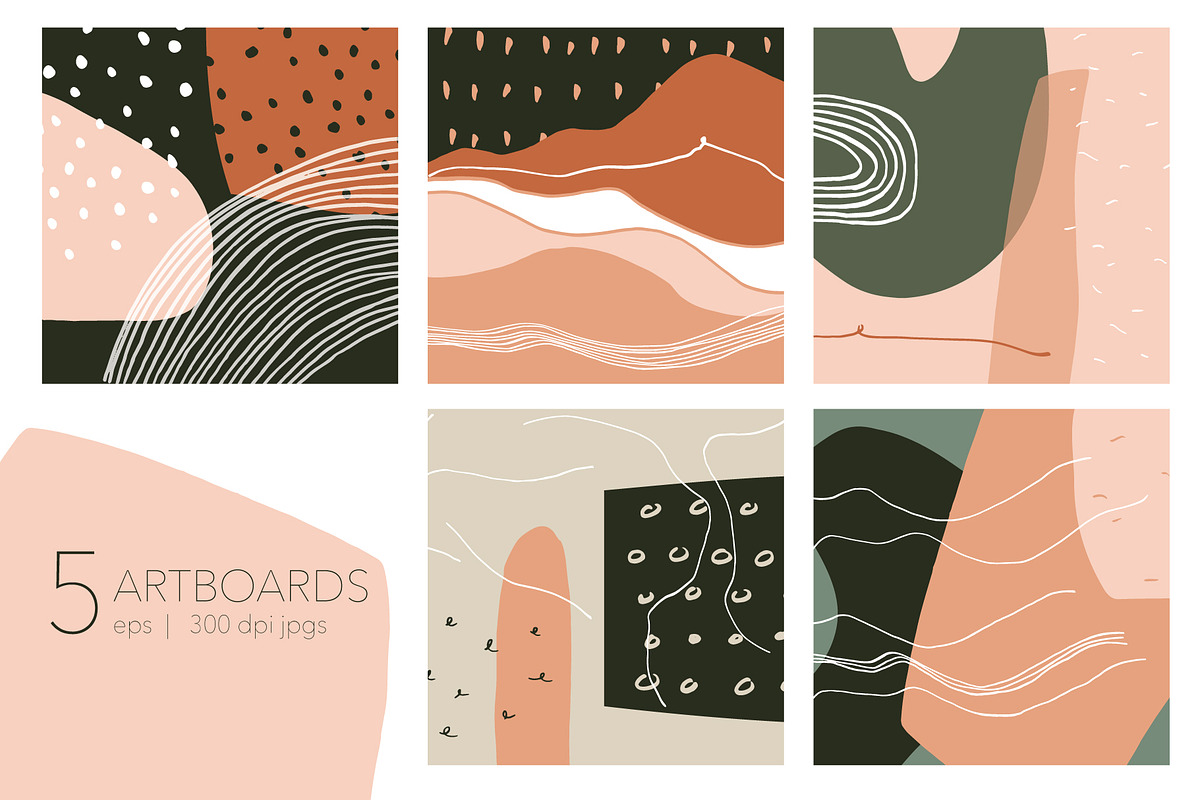 Wandering Lines | Boards + Patterns, a Pattern Graphic by The Collective Studio (Photo 4 of 9)