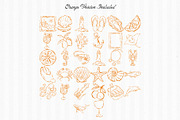 Coastal Doodles Line Art Bundle, an Animal Illustration by Fins and Fiction (Thumbnail 5 of 9)