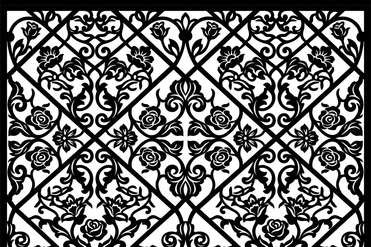 Elegant floral ornament pattern, a Decorative Illustration by Amazin_art (Photo 4 of 51)