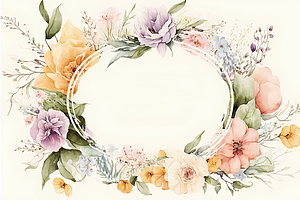 Floral Cross And Frame Collection