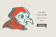 Witches vector illustrations set #2, a Person Illustration by kaer_shop (Thumbnail 2 of 8)