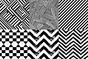 Black and White Digital Paper Backgr, a Texture Illustration by DreamPrint404 (Thumbnail 3 of 3)
