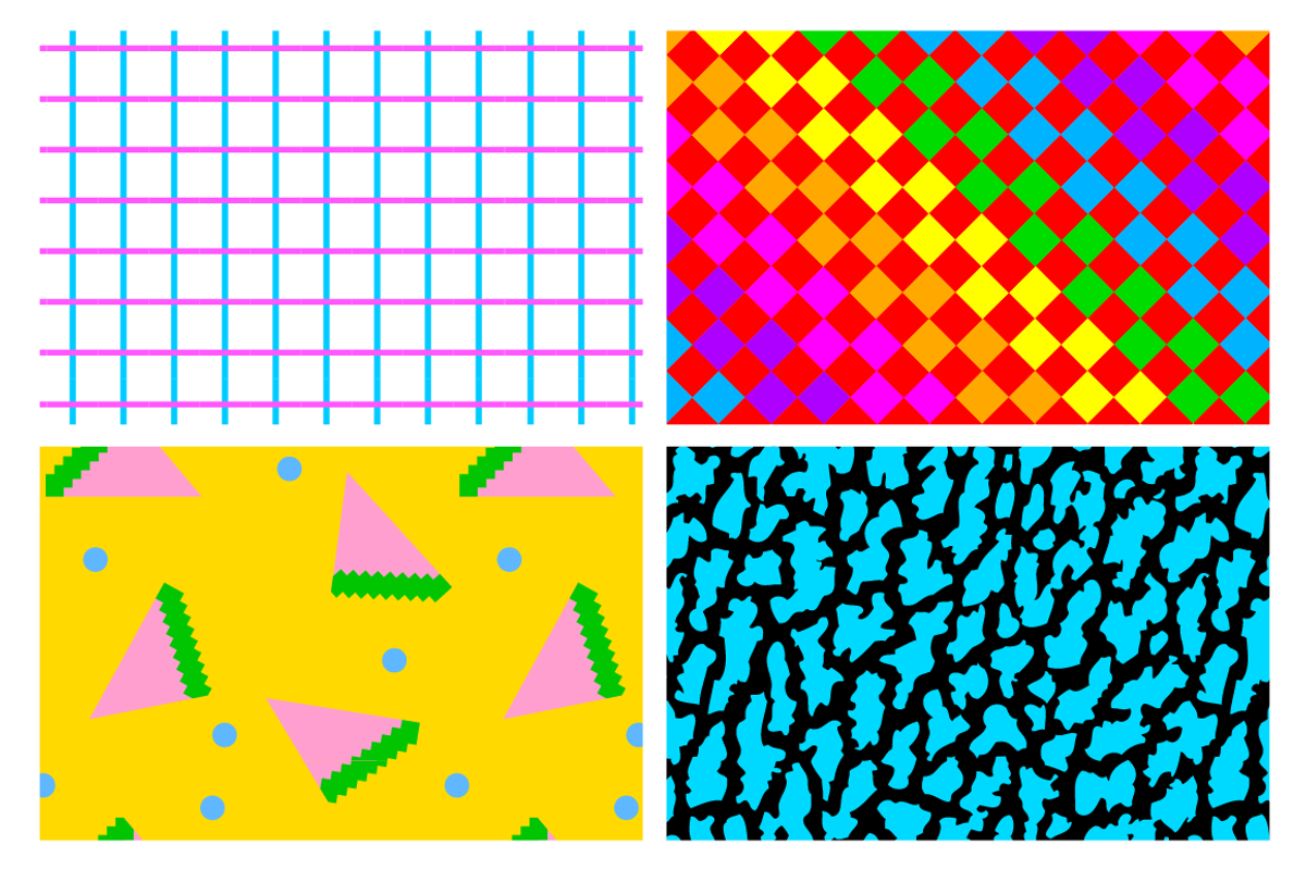 80's Fever - 24 Patterns!, a Pattern Graphic by fontalicious (Photo 7 of 9)