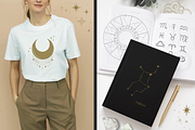 Celestial Soul. Sun Moon Space., a Pattern Graphic by Alena Zaytseva (Thumbnail 15 of 18)