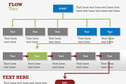 Flow Charts 1 PowerPoint Template, a Presentation Template by Yes Presentations (Thumbnail 7 of 73)