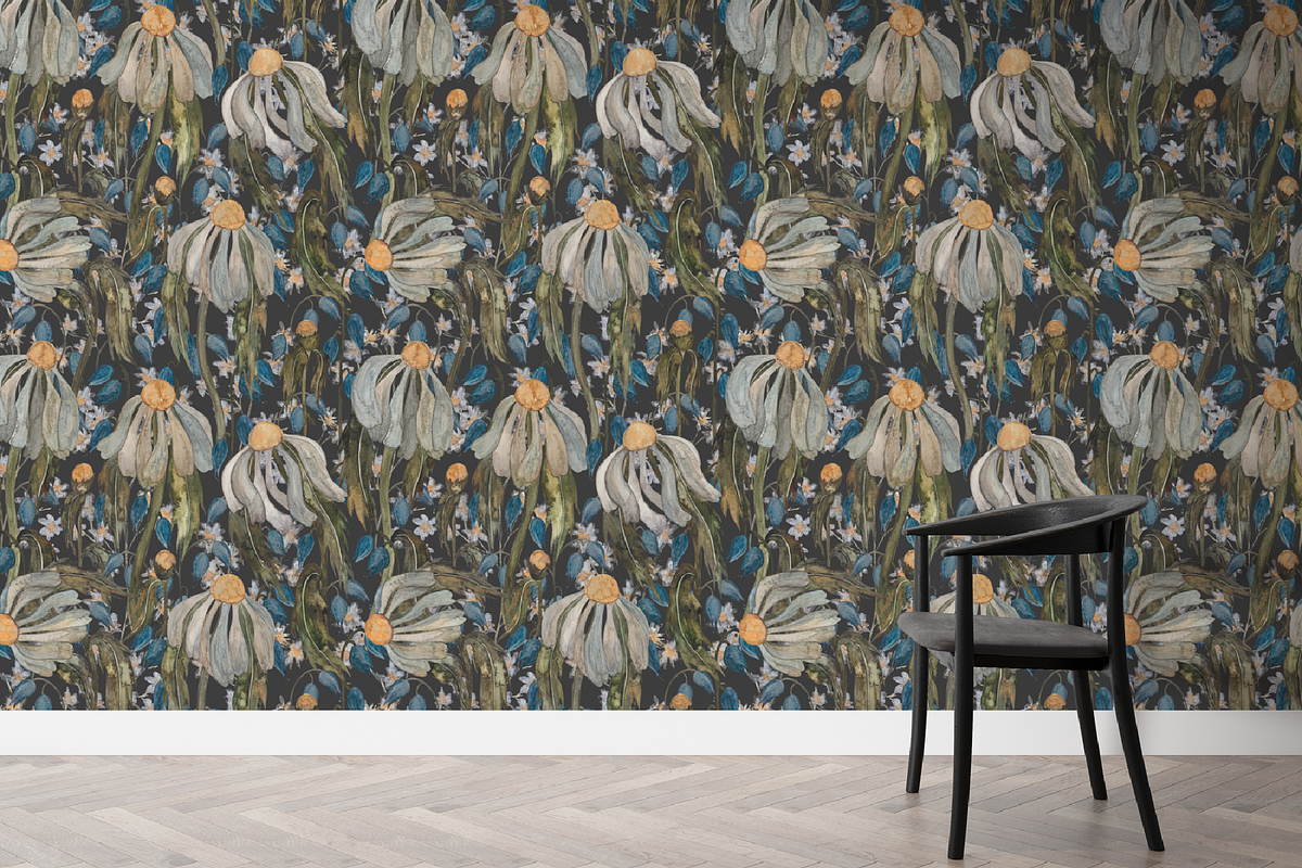 Patterns Chamomile, an Illustration by PASHKOVA (Photo 8 of 11)