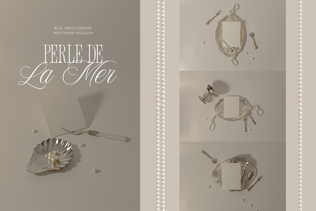 Perle De La Mer Mockups, a Product Mockup by Muse Mockups (Photo 13 of 16)