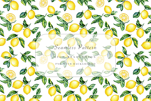 Seamless Citrus Design, a Decorative Illustration by Pati Charm Studio