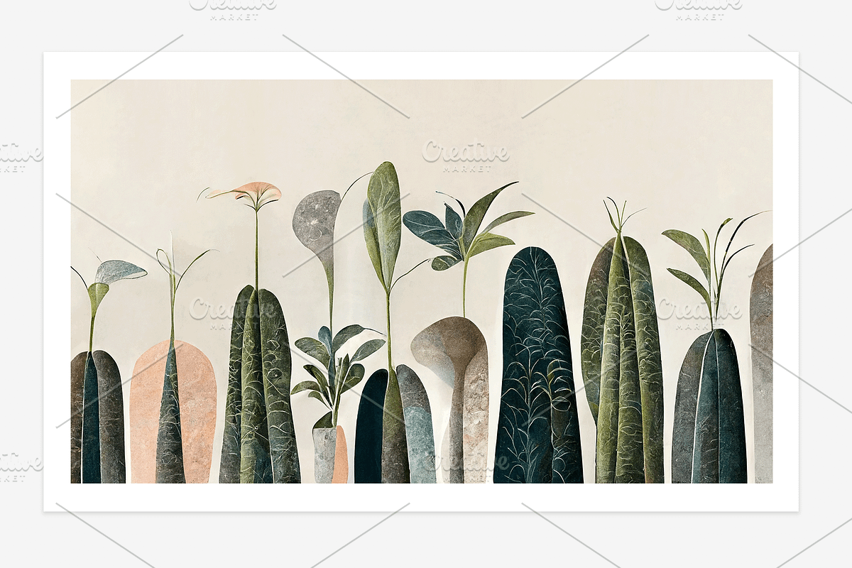 Ribo Collection · Botanical Wall, a Decorative Illustration by milatovar (Photo 12 of 15)