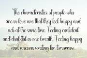 Sometimes | Script Font, a Handwritten Font by Scratchones (Thumbnail 6 of 9)