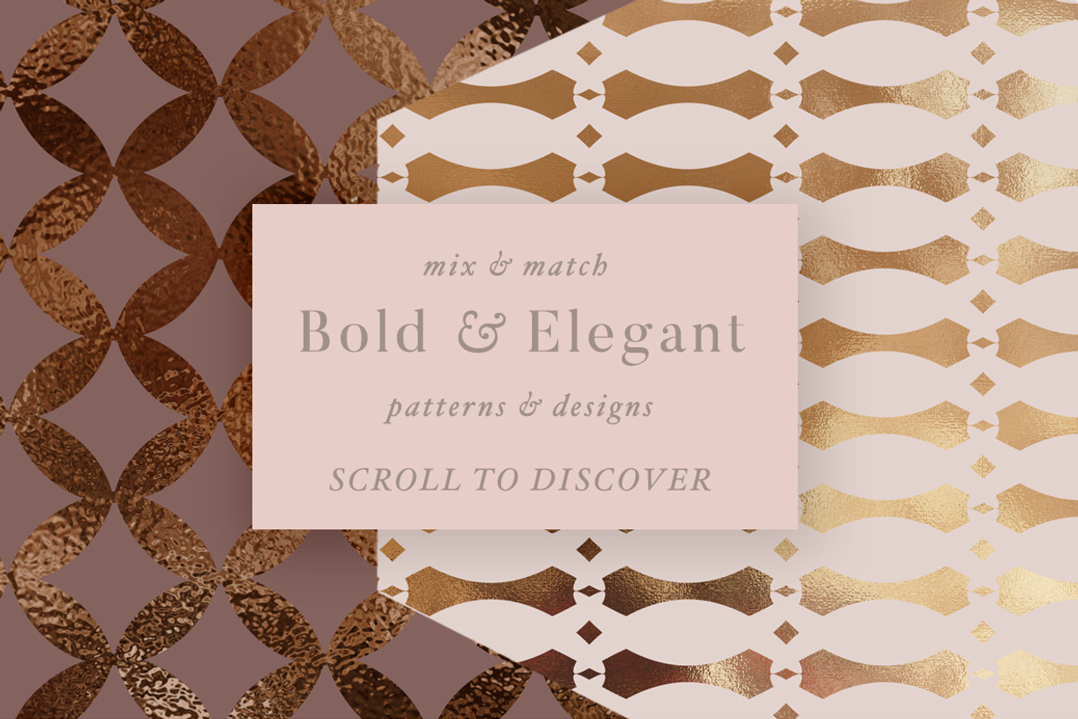 70 Bold Golden Patterns, a Pattern Graphic by Laras Wonderland