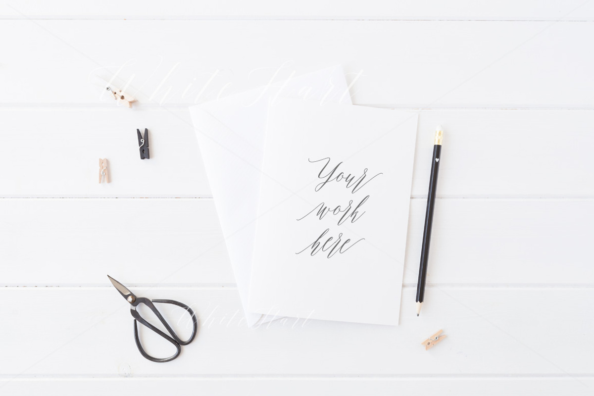 The A5 stationery mockup BUNDLE, a Product Mockup by White Hart Co. (Photo 2 of 7)