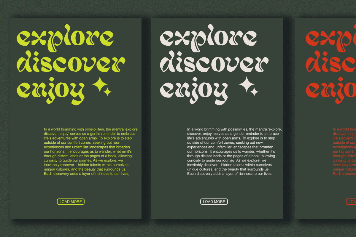 Realizm - Modern Sans Font, a Sans Serif Font by Say Studio (Photo 6 of 13)