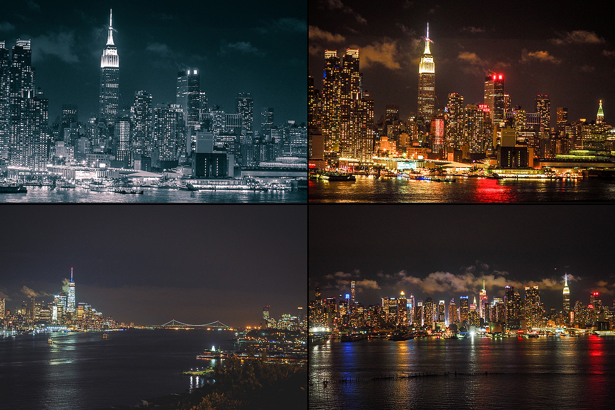 Manhattan at night from NJ / 33pics, a Graphic by tydla (Photo 9 of 9)