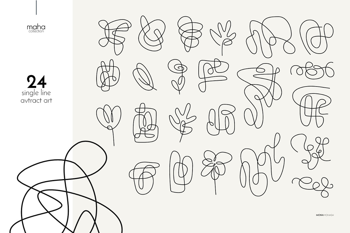Maha Collection, a Decorative Illustration by Mona Monash (Photo 20 of 21)