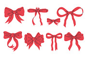 Hand drawn vector bows, a Decorative Illustration by Torontotokio (Thumbnail 5 of 5)