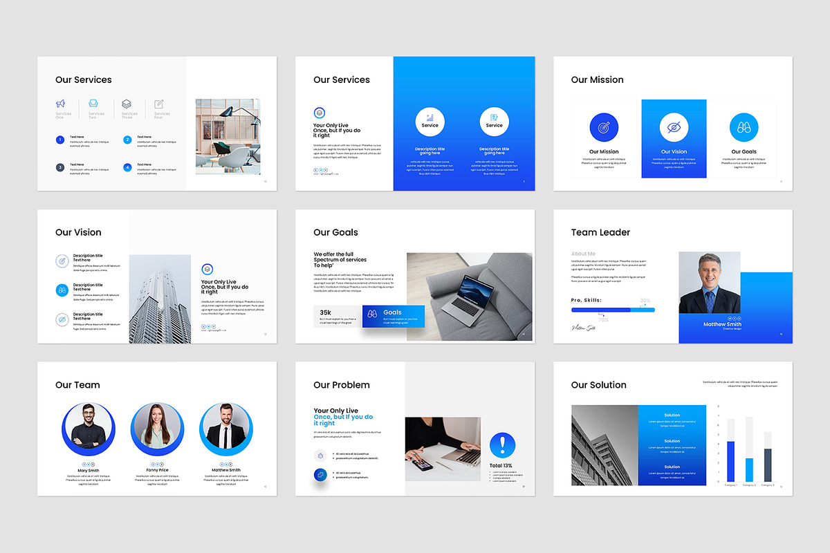 Modern Investor Pitch Deck preview 7